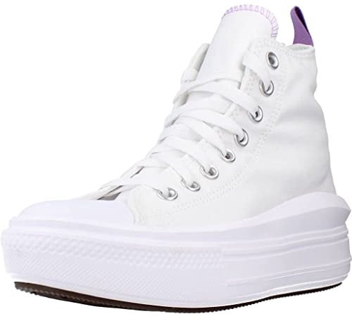 CONVERSE Chuck Taylor All Star Move Platform, Sneaker, Color Blanco, 38.5 EU