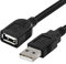 5.0m USB 2.0 EXTENSION Cable Lead A Male Plug to Female Socket 05.00m
