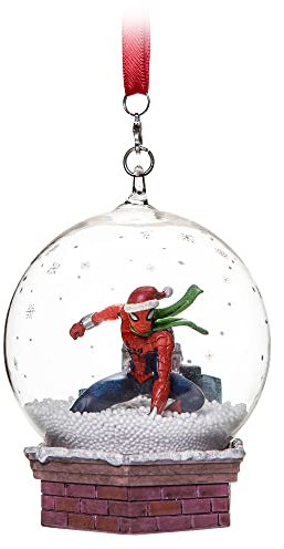 Marvel Spider-Man Schneekugel Skizzenbuch Ornament