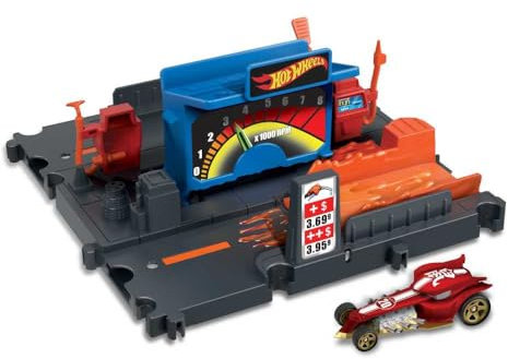 Hot Wheels City Toy Place Favourite Places Petrol Box Including 1 Vehicle for Children from 4 Years