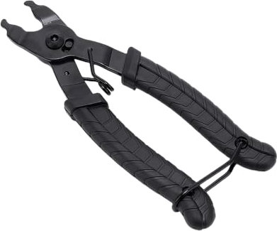 Alicates de enlace de bicicleta,Separador de cadena para bicicleta, Herramienta 2 en 1, abridor y cierre de pinza,Cadena de extracción portátil para bicicleta de montaña, 16 x 5 cm
