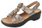 Susenstone Sandales Femmes Orthopedique Confortables Chaussures Plateforme Nu-pieds Été Sandales Femmes Sandales Plates Toe T-Sangle Comfy Semi Trailer Sandales Chaussures de Plage 40 EU
