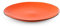 Egan Assiettes Collection Cocoricò. Objet fabriqué en porcelaine de couleur orange. Dimensions : 30 cm. La référence est 228019.