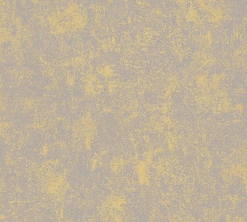 Metallictapete Uni selbstklebend - Tapete Metallic Effekt - selbstklebende Tapete gold glänzend - 0,52m x 2,5m - Made in Germany
