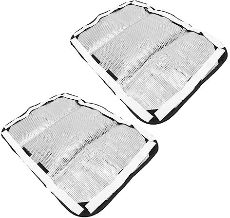 Beatifufu 2pièces Housse De Fenêtre Pour Camping-car Uv Occultante Et Écran De Confidentialité Pour Porte Et Fenêtre De Véhicule Pratique Et