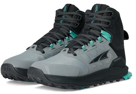 Altra Lone Peak 9 Waterproof Mid, Zapatillas Mujer, Black, 38.5 EU