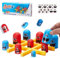 HaOrchid Tic Tac Toe Spiel, 2 Spieler Schachbrett Spiel, Big Eat Small Game Eltern Kind Interaktion Kinder Spiele, Lernbrettspiel Spielzeug, Interaktives Tischspiele für die Frühe Bildung