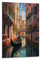 UNRXJZLVM Venedig Water Stadt Poster Gemälde Poster Für Büro Klassenzimmer Leinwand Moderne Leinwand Wandkunst 12x18inch(30x45cm)