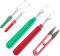 MUUZLL Set de démêlage et de démêlage, 2 grands et 2 petits outils de couture pratiques de démêlage et 1 coupe - fil, 5pack