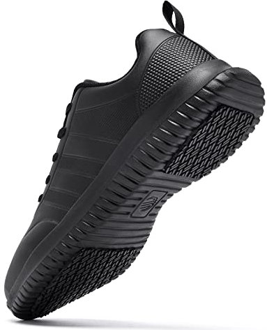 puruismate Kochschuhe Herren Damen rutschfeste Wasserfeste Küchen-Arbeitsschuhe für Köche & Kellner 48EU
