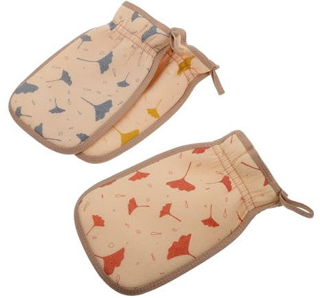 Beavorty 3-teiliges Körperpeeling-handtuch-set Peeling-rückenreinigungsprodukt Hautfreundliche Duschhandschuhe