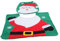 TOPBATHY 1 Satz Weihnachtstoilettenabdeckung Weihnachtsschmuck Weihnachtliche Kühlschrankaufkleber Ornamente Toilettensitzbezüge Weihnachtsdekoration Drinnen Badteppich Teppiche Polyester