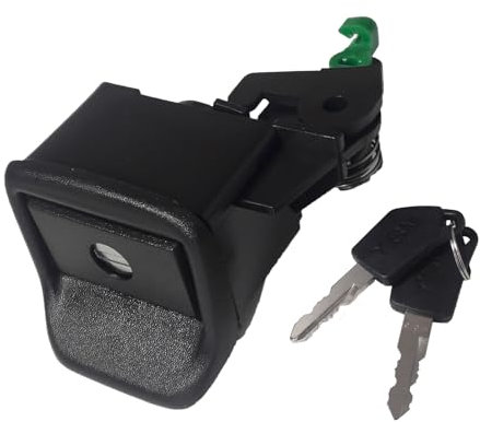 Partsline Barillet de serrure hayon arrière compatible avec 306 Phase 1 (1993–1997) avec clés équivalent à 8726.A2, 8726A2