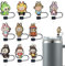 10PCS Straw Cover, Straw Topper, Cup Straw Cover, Reusable Straw Toppers, Cup Straw Cover Protectors for Dust Proof and Hygiene, Fun Cartoon Designs for Home, Office, School and Gift Use