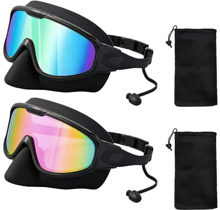 Gafas de Natacion Hombre y Mujer, Antivaho Gafas Natacion Protección UV
