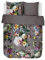 ESSENZA Bettwäsche Fleur Taupe, 200x200 + 2X 80x80 cm - 100% Baumwollsatin 205TC - Blumen