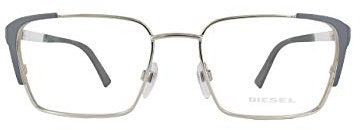 Diesel DL5260-016-51 DIESEL Brillengestelle DL5260-016-51 Rechteckig Brillengestelle 58, Grau