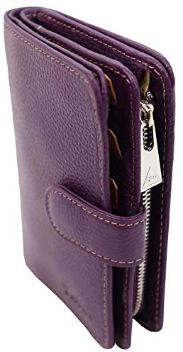 Porte Monnaie Katana Femme en Cuir réf 953123 Taille Moyenne (11 coul.disp.) (Violet)