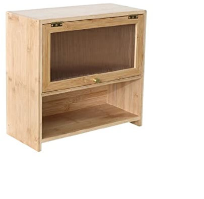 jinyi2016SHOP Porte casseroles Mural Stockage de Cuisine Table Rangement boîte assaisonnement Meuble de Cuisine de Cuisine de Cuisine en Bois Range couvercles a Casserole
