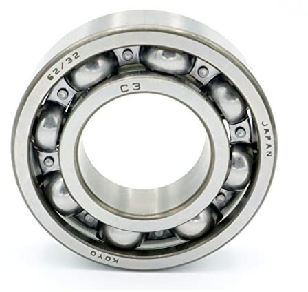 Parts and Parts Rillenkugellager 62/32 c3, 32x65x17mm, DIN 625 ISO 15, Hochgeschwindigkeits-Radiallager, reibungsarm, leichtgängig, ideal für Fahrzeuggetriebe und Industriemaschinen