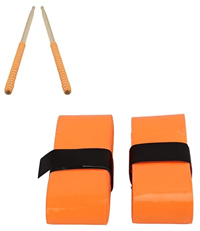 Drum Stick Wrap, 2 Stück rutschfeste Drum Stick Overgrip schweißabsorbierende Drumstick Wrap Grips PU Drum Stick Griffband Tape