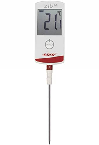 Ebro TTX 210 & TPE 100 Temperatur-Messgerät Messbereich Temperatur -30 bis +199.9°C Fühler-Typ T