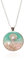 BERMUDA Halskette Damen Muschel Perle Meer Sommer Strand Maritim Trend Handgefertigt Silber 48BE