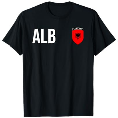 Albanien Geschenk für Albania Fußball Soccer T-Shirt