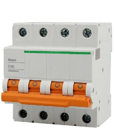 JGGCKNOGG Disjoncteur EA9AN4C32 Interrupteur à air 380V 4P 32A disjoncteur à air triphasé à Quatre Fils