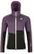 ORTOVOX FLEECE RIB HOODY W - Robuster, technischer Kletter-Fleecehoody für Tage am Fels - VIOLETT - DAMEN - L