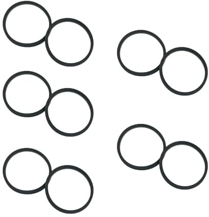 10-teiliges Ersatz-Antriebsriemen-Set für die Reparatur von optischen Laufwerken, verbessert die Scheibenfunktionalität, optische Antriebsriemenfixierung