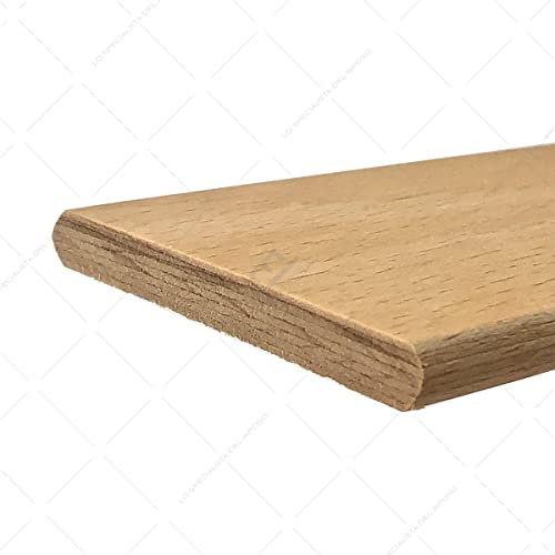 Cortassa, 3 Ersatzlatten für Lattenrost aus Buchenholz 6,7 X 159 X 0,8 Cm
