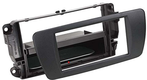 Adapter von Fassade Soft Touch DIN inbay® Seat Ibiza 2008 > nit schwarz