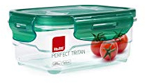 Ibili 790406 Container verschließbaren, Glas, Grün, 15 x 11 x 7 cm