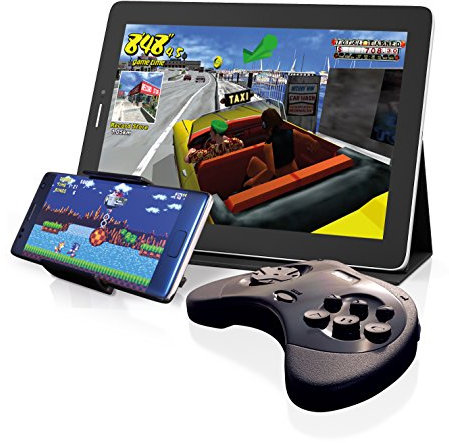 Paladone SEGA PP4549SE Android Smartphone Controlador, Negro