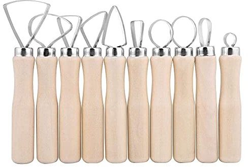 10 stücke Keramik Werkzeug Set Ton Sculpting Werkzeuge Keramik DIY Modellierung Werkzeuge Set Zubehör