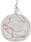 Lumix® LED kabellose Christbaumkugel Light Ball M Klar 8cm mundgeblasenes Glas mit LED-Lichterkette 1 Stück 76040