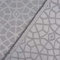 SCHÖNER LEBEN. Dekostoff Doubleface Glitzer geometrisch Kreise grau Silber 2,80m