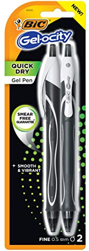Bic, Gelocity Fine Point Fashion, 2 unidades