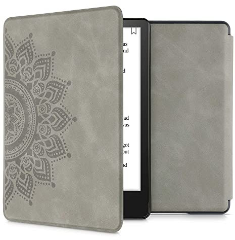 kwmobile Klapphülle kompatibel mit Amazon Kindle Paperwhite 11. Generation 2021 Hülle - Flipcase für Kindle Paperwhite Hülle aus Kunstleder - Aufgehende Sonne