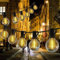 LED Lichterkette Glühbirnen Außen, 15m Globe Birnen Lichterkette 30+3 G40 Glühbirnen Wasserdichte für Garten Balkon Terrasse Halloween Weihnachten Hochzeit Party