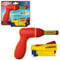 Günther Flugspiele 1542 - Raketenspiel Pop Darts, ca. 12 x 15 cm, Wurfspiel mit 1 Schaumstoff-Rakete und 2 Soft Darts, Raketen Spielzeug für Kinder ab 4 Jahren, inkl. Abschusspistole