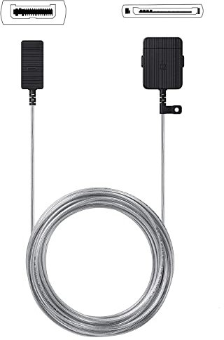 Un câble de connexion invisible pour Smart TV Samsung Neo QLED 8K modèle QN95A, QN700A, QN800A, QN900A, compatible BN39-02688A E343577 21302 N23UC0870, 2,5 m, argenté, ne convient pas aux téléviseurs