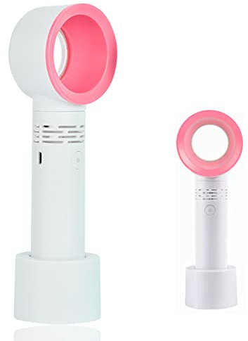 Busdeals Eyelash Fan Dryer, Portable Bladeless Fan Eyelashes Dryer, Mini Rechargeable Handheld Dedicated Dryer for Grafted Eyelashes, Beauty Tool for Eyelash Extension