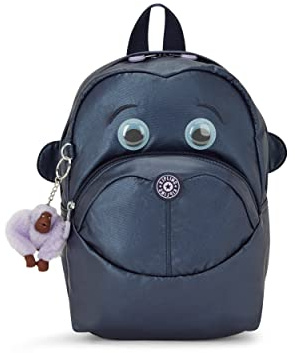 Kipling Faster Ergonomic Kids Rucksack, 28 cm, 7 L, Admiral Bl Met, Admiral Bl Met, Einheitsgröße, Schneller