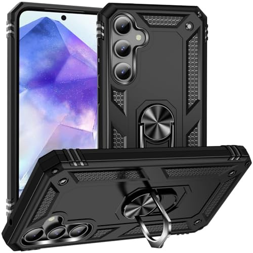 CoolGadget Outdoor Handyhülle für Samsung Galaxy A35 5G Stoßfest mit Ring