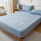JIANINGHOME Bettlaken mit 180x220,Mikrofaser Matratzenauflage Superweich Matratzen Topper Tiefe Tasch