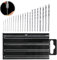 Mini Micro Drill Bit Set, 20Pcs HSS Mini Hand Drill Bit Set 0.3-1.6mm Shank Twist Drill Bits Precision Drill DIY Kit Rotary Hand Tools Accessory for Delicate Manual Work,Drilling Holes,Wood Working