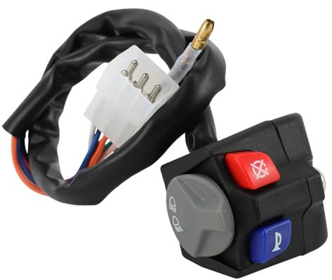 Interruttore Manubrio Clacson Faro Interruttori Pulsante, Per Husqvarna TE FE TX FX