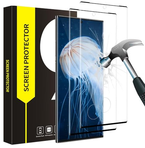 Bodyguard [2 Pièces Verre Trempé pour Samsung Galaxy Note 20 Ultra 5G Vitre Protection [Couverture 3D] [Tactile sensible] [Dureté 9H Anti Rayures] Ultra HD Bubble Free Note 20 Ultra Protection Écran